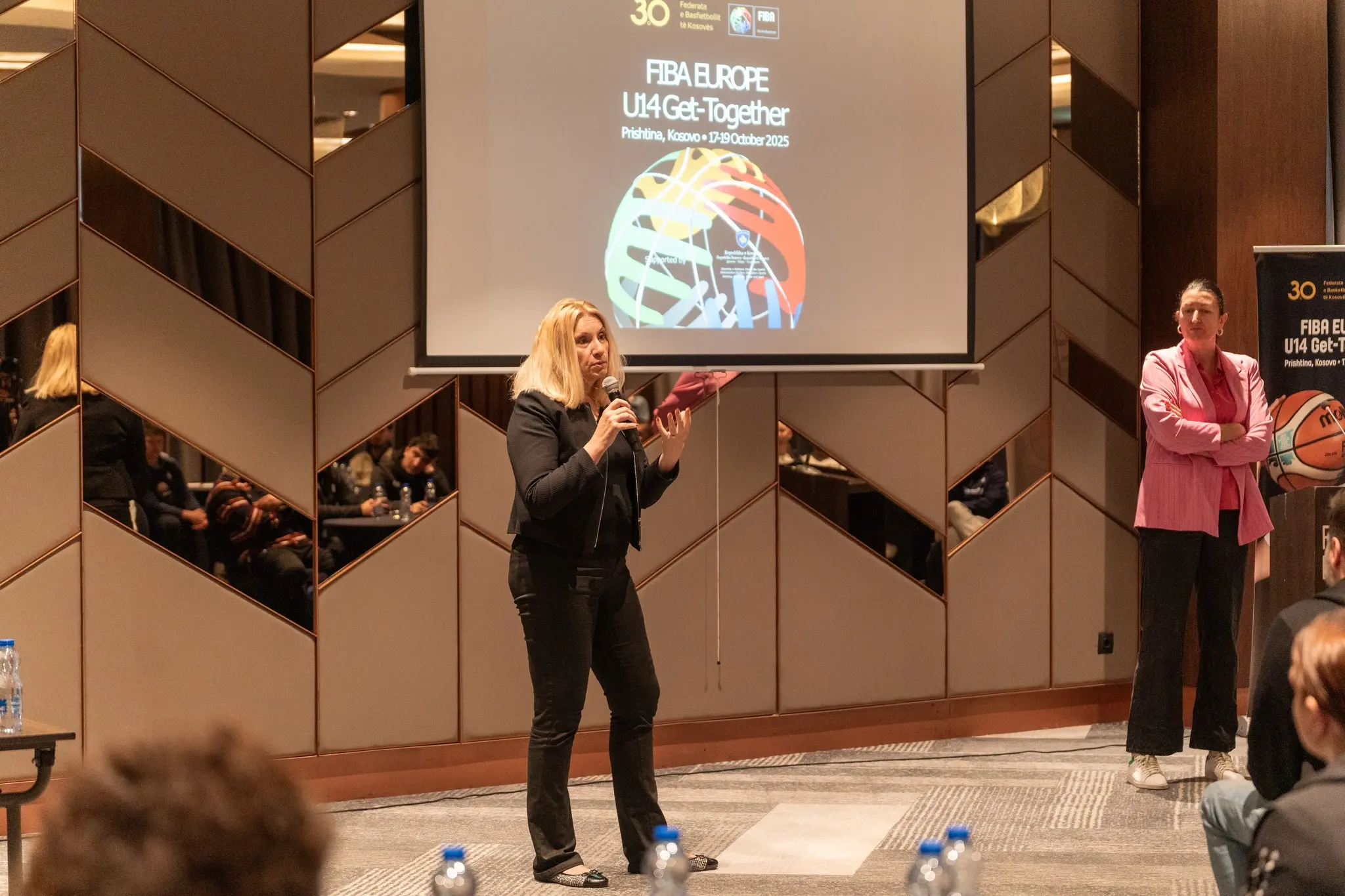 Dushku prezanton Programin Zhvillimor për Gjeneratat e Reja të FBK-së në FIBA Europe U14 Get-Together